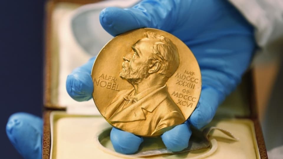La medaglia dal Premi Nobel.