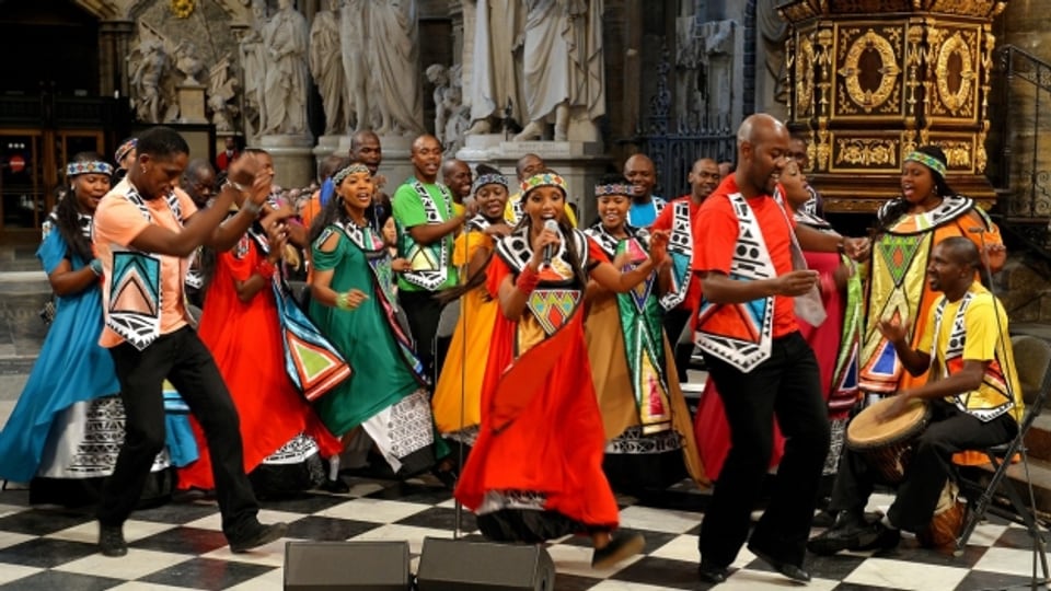 Il Soweto Gospel Choir da l'Africa dal sid.