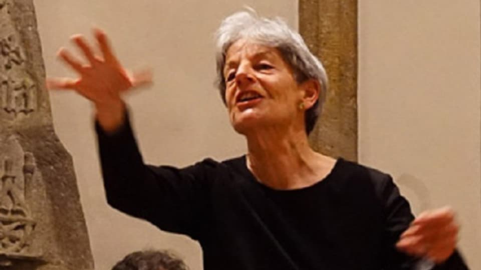 Gianna Vital-Janett - dirigenta da chors en Engiadina