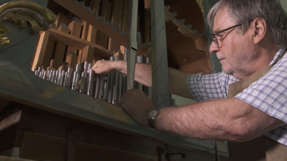 Arno Caluori, construider e restauratur dad orglas.