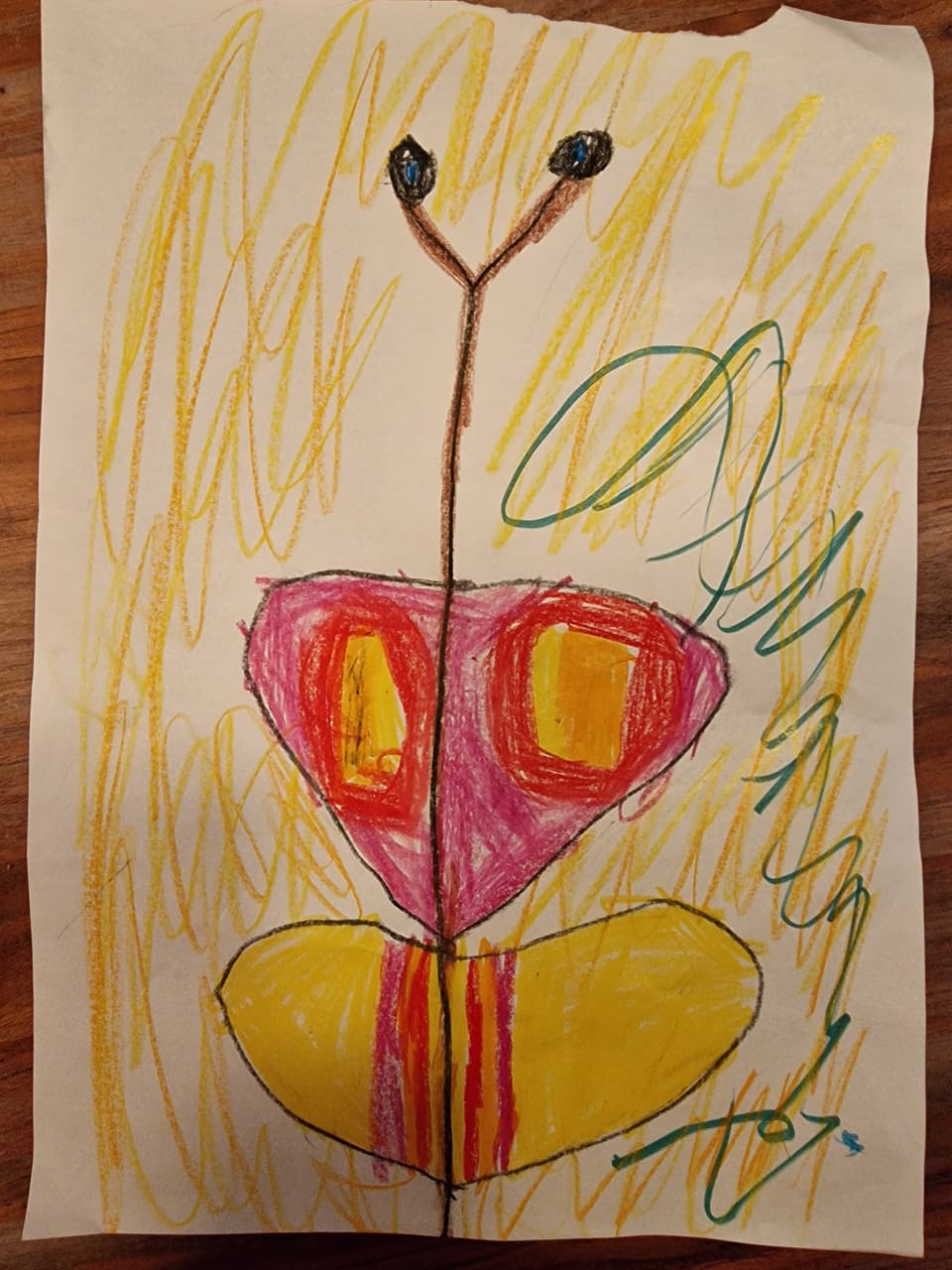 La tgiralla da Gianna Kinderzeichnung