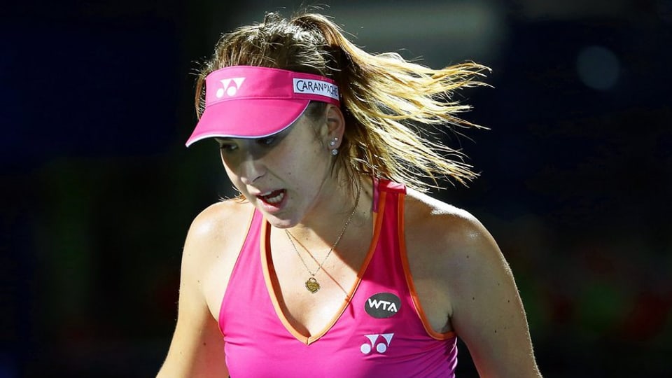 La giugadra da tennis svizra Belinda Bencic.