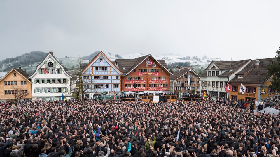 Il cumin dal chantun Appenzell Dadens dals 24 d'avrigl 2016.