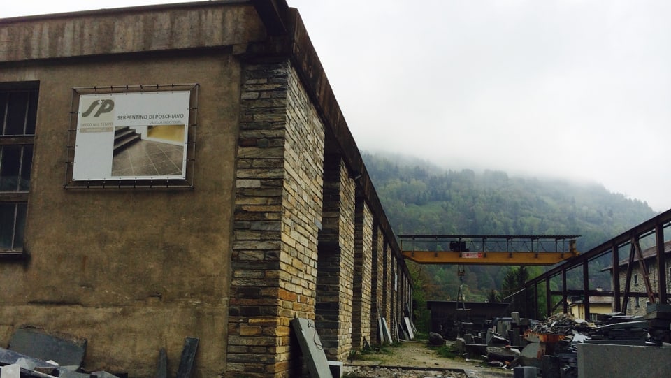 Il Centro Tecnologico del Legno a Poschiavo.