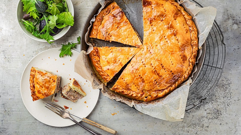 Rezept aus Graubünden: Churer Fleischtorte - Decodar nossa cultura - RTR