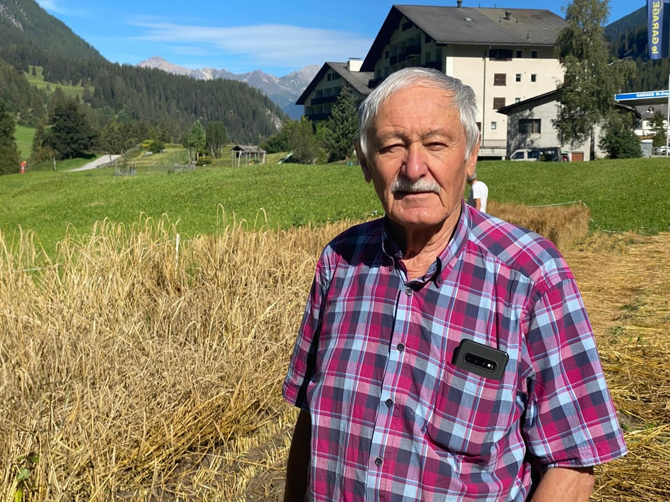 Padruot Fried (77) da Lavin ha cunsviluppà l'ierdi Alpetta.