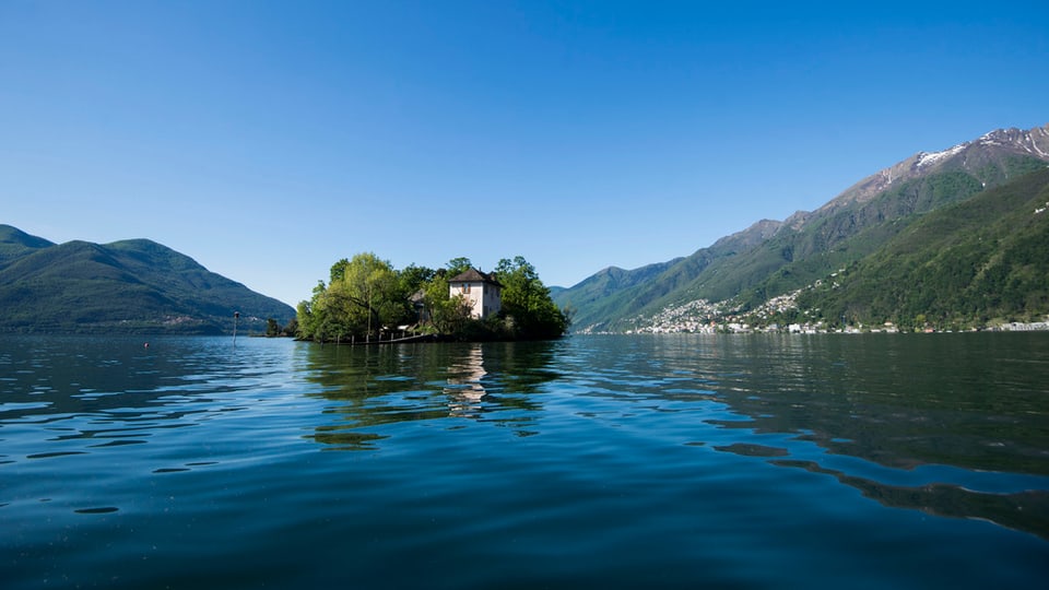 L’Isola dei Conigli en il Lago Maggiore.