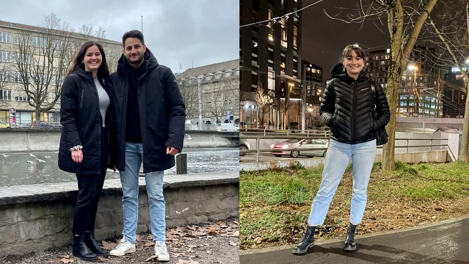 Luis e Tina Deplazes e Maria Rosa Joller