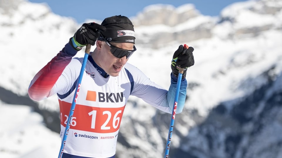 Livio Bieler betg pli en in cader naziunal da Swiss Ski