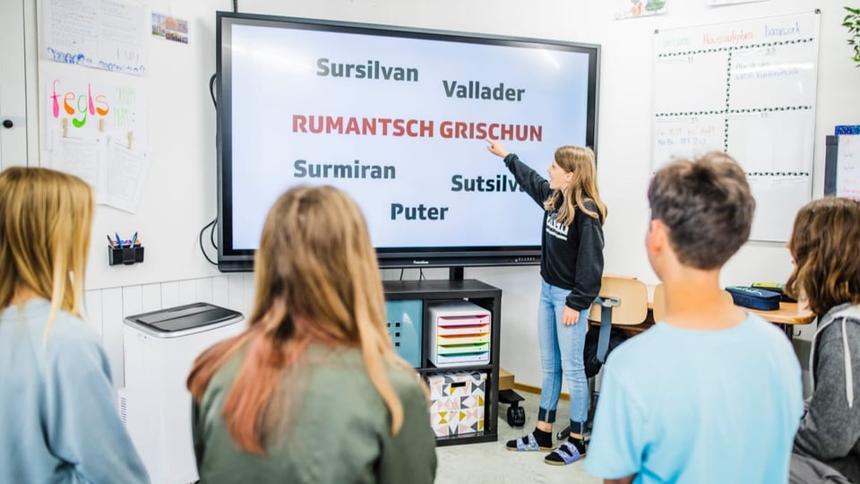 Rumantsch Grischun in der Schule