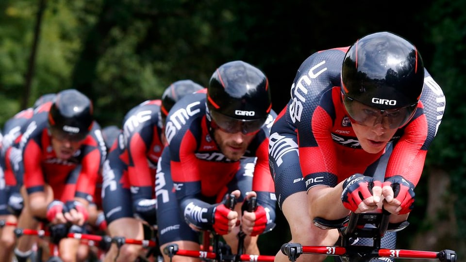 Il BMC Racing team en furma