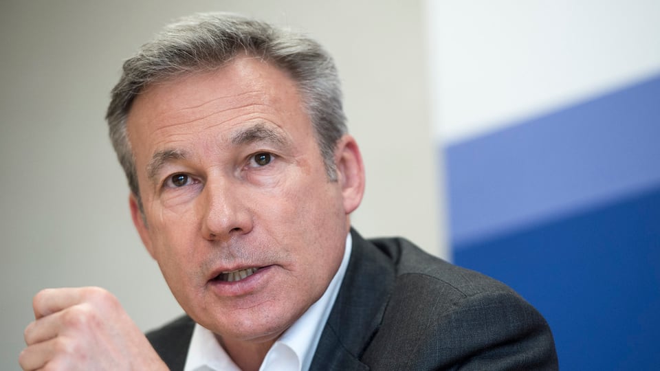 Il schef da fracziun da la PPS, Adrian Amstutz.