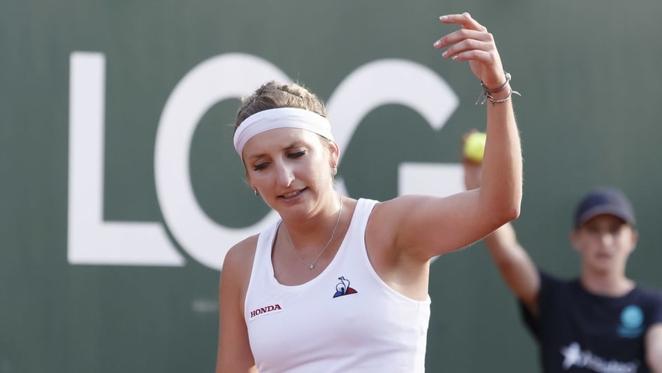 Timea Bacsinszky sto far ina pausa.