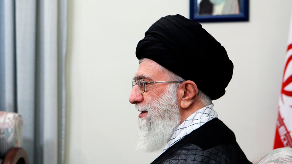 Il pli aut clerical da l'Iran, Ayatollah Ali Chamenei.