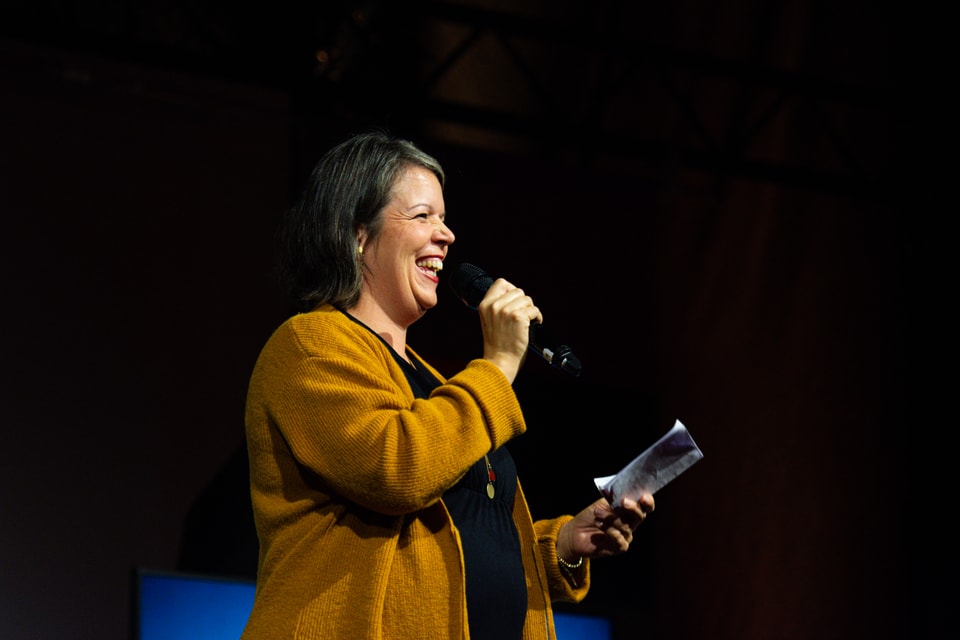 Manuela Balett der Uniun per la litteratura Rumantscha.