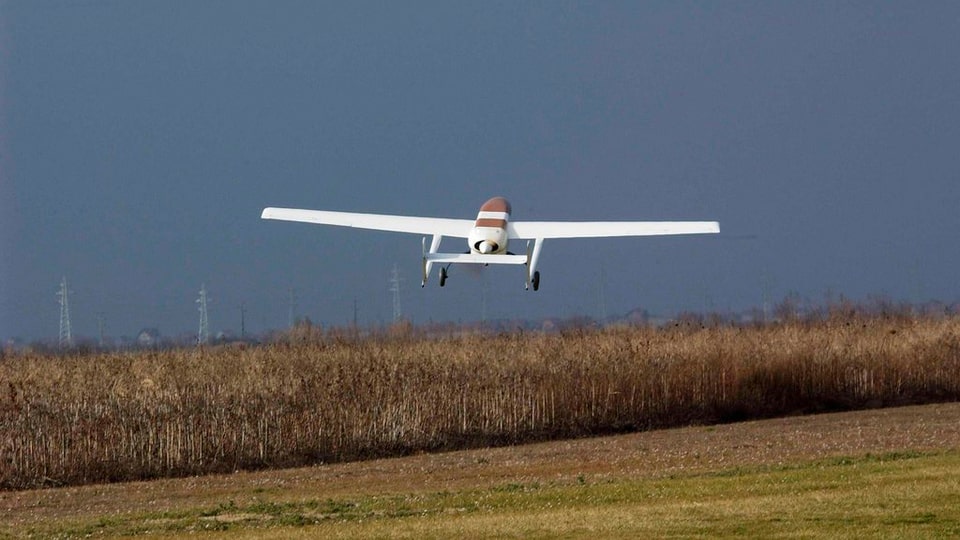 La drona NT 150 da la SwissCopter SA.