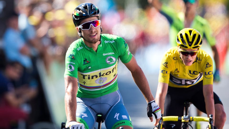Peter Sagan e Chris Froome