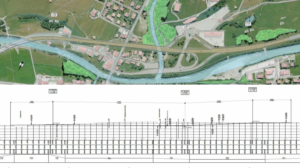 Tenor quest plan dal chantun fissi pussaivel da manar l'autostrada sut terra.