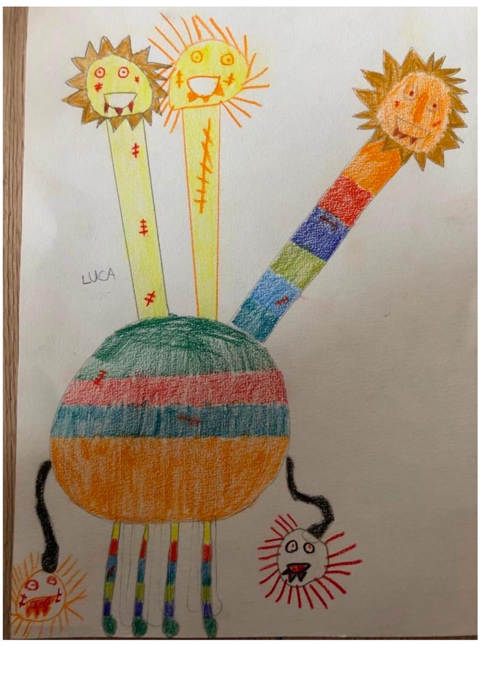 Il maletg da Luca Kinderzeichnung