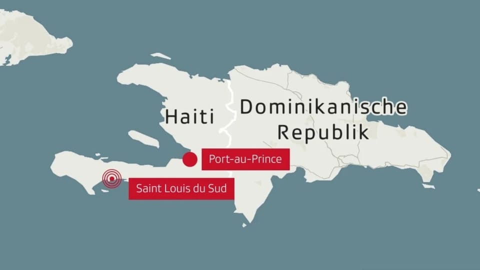 Ina charta dal Haiti e da la Republica Dominicana.