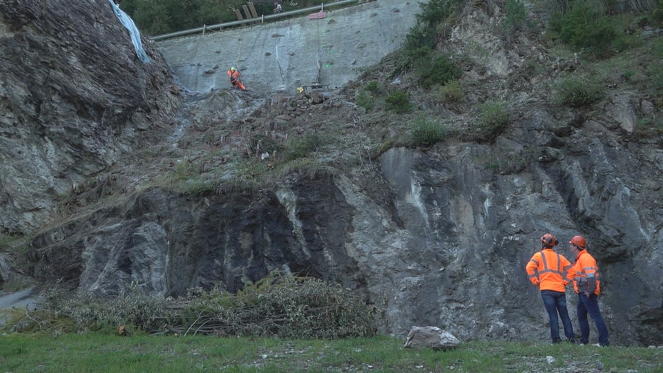 Die Stützmauer