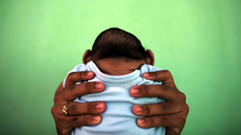 Sulet en la Brasilia èn naschids ils ultims mais tschients uffants cun microcefalia.
