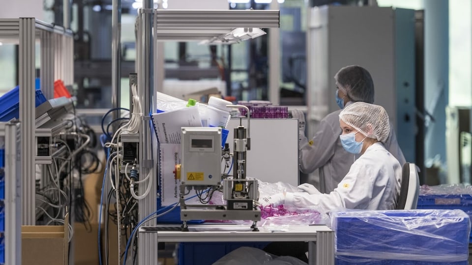 Interpresa d'industria medicinala.