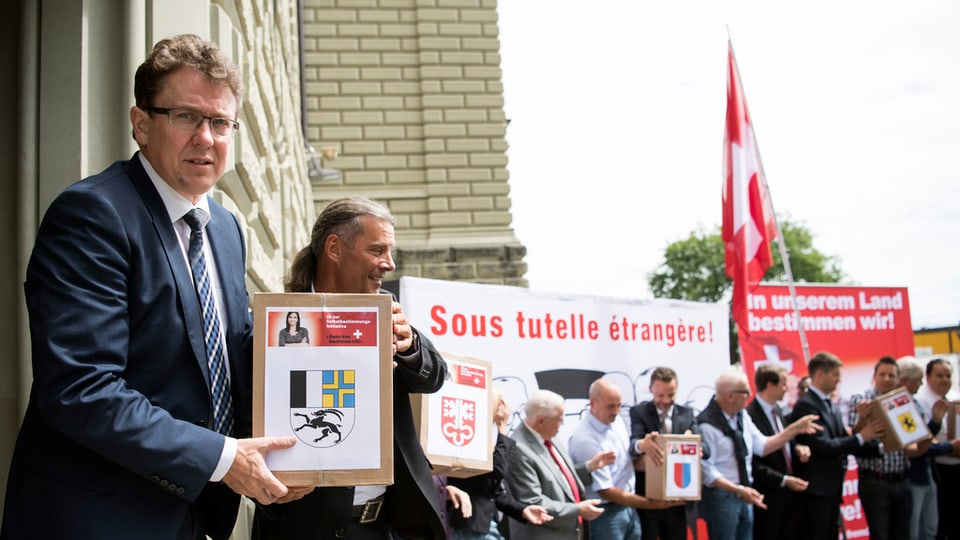Saira: Iniziativa PPS «Dretg svizzer avant dretg internaziunal»