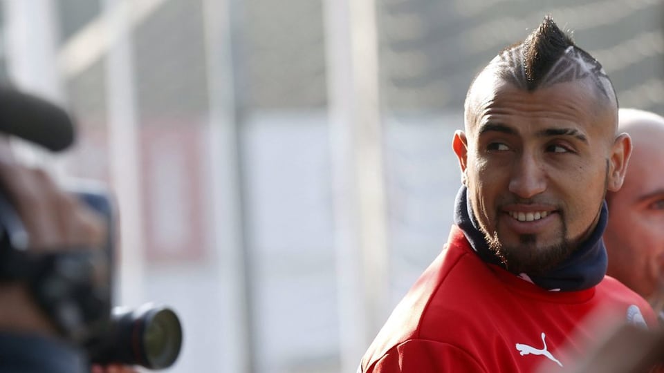 Il ballapedist chilen, Arturo Vidal.