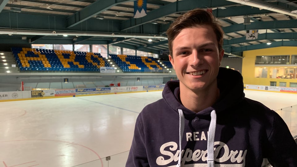 Il goli da hockey Fabrice Kruijsen.