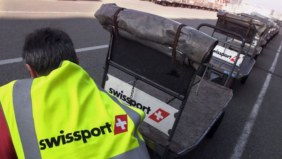 In lavurant da Swissport.