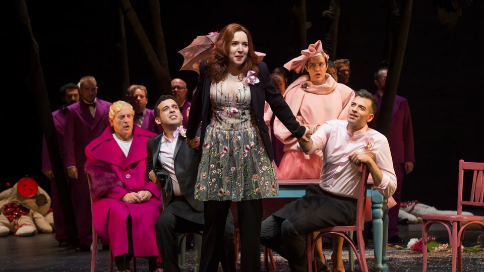 Scena ord l'opera «La Cenerentola».