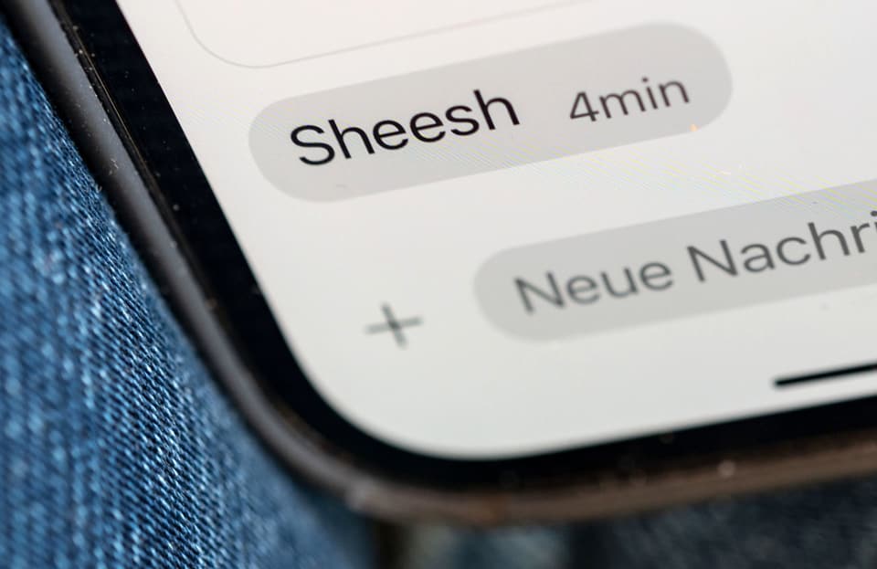 telefonin cun il pled «Sheesh»