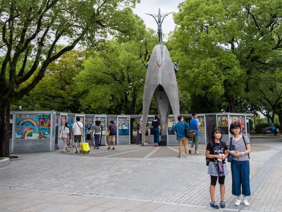 Monument da pasch per ils uffants a Hiroshima