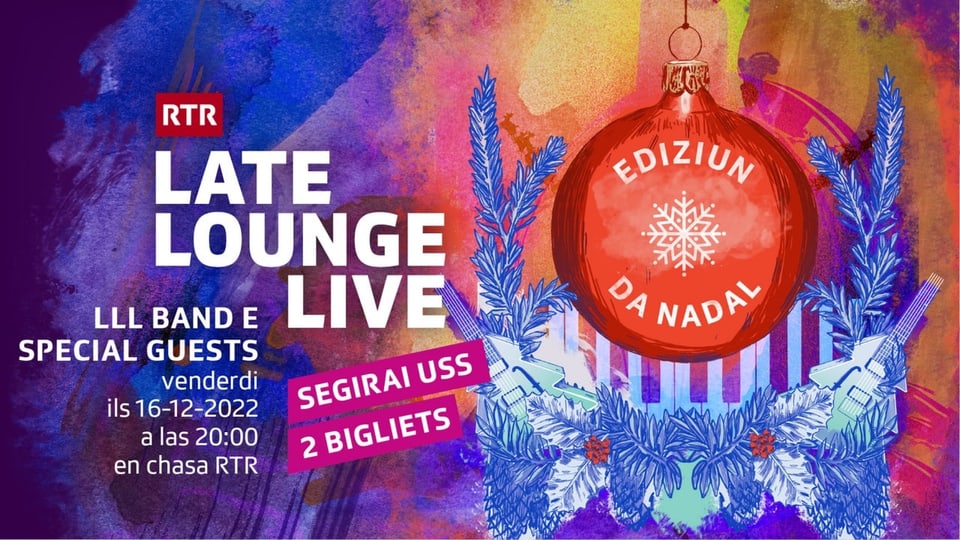 Late Lounge Live cun la LLL band e giasts da surpraisa