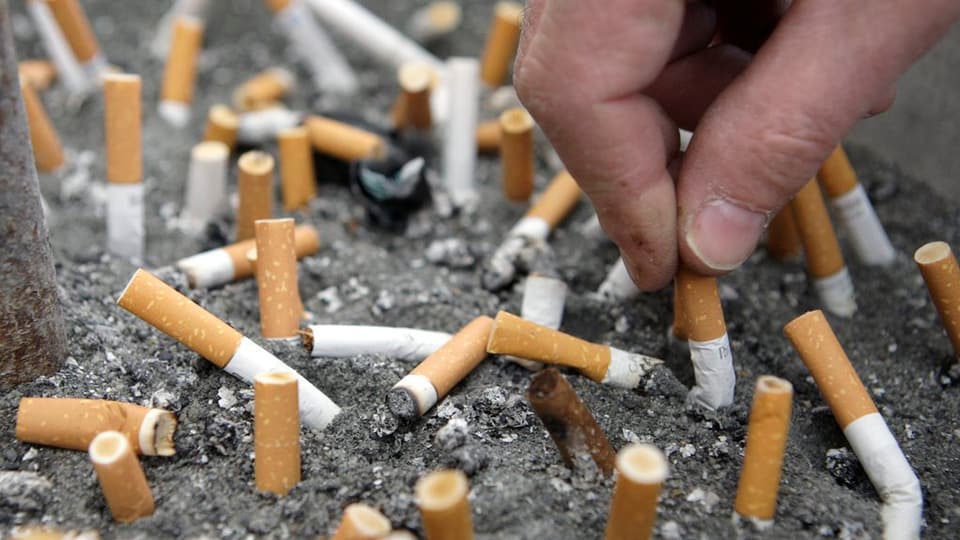 Bleras cigarettas.