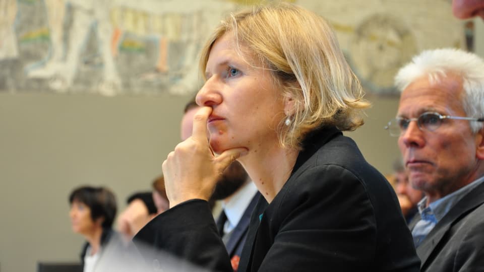 Sandra Locher Benguerel La deputada da la PS Sandra Locher Benguerel vul dapli daners per la promoziun da la cultura.