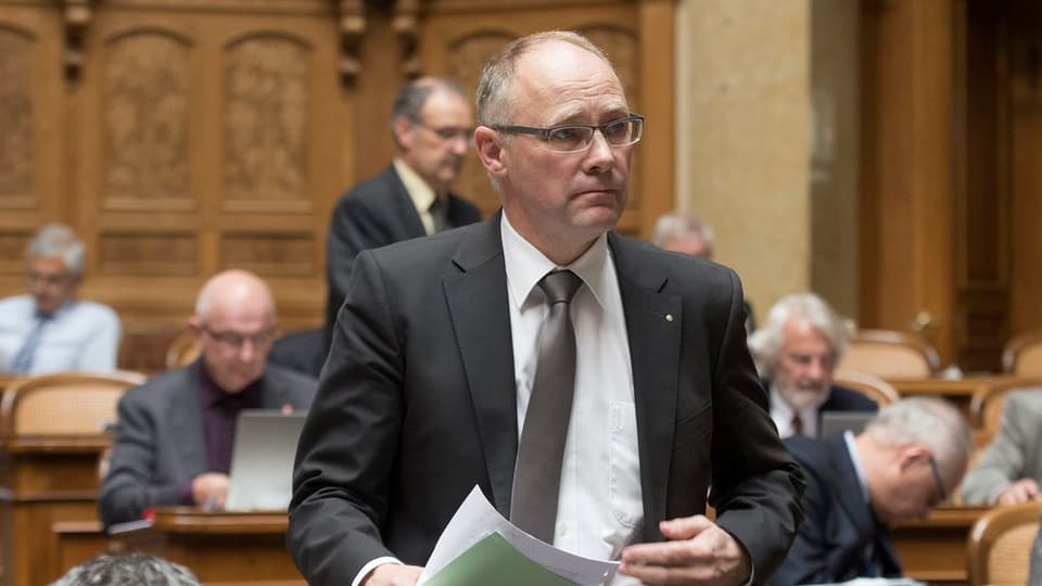 Il politicher da la PPS Hansjörg Knecht da l’Argovia.