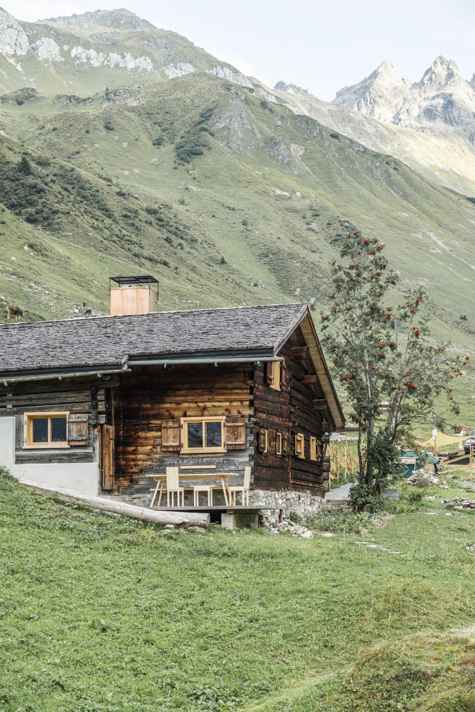 Il bajetg d'alp a St. Antönien