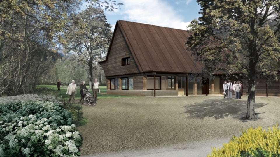 Visualisaziun dal nov Campadi Ogna a Trun. 