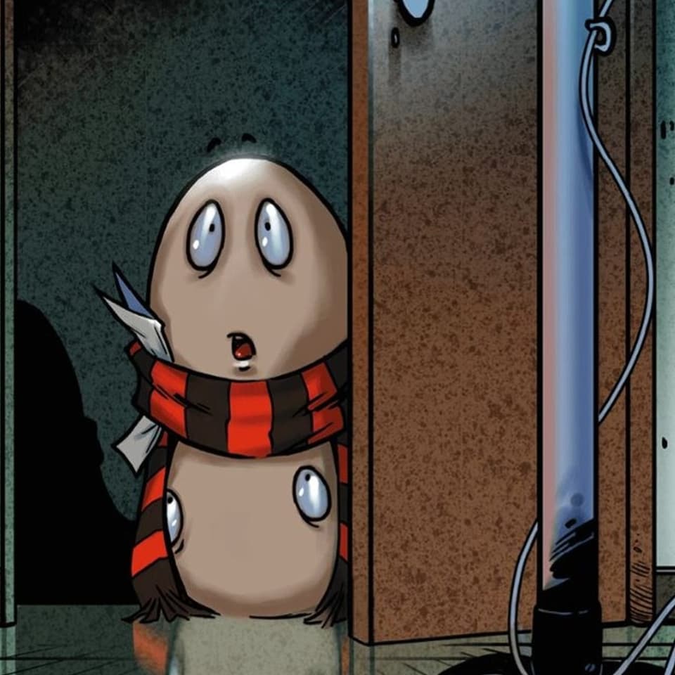 La figura Felix, il buttatsch cun egls ord il comic «Crestomat». rätoromanische Comics Crestomat Crestomatie
