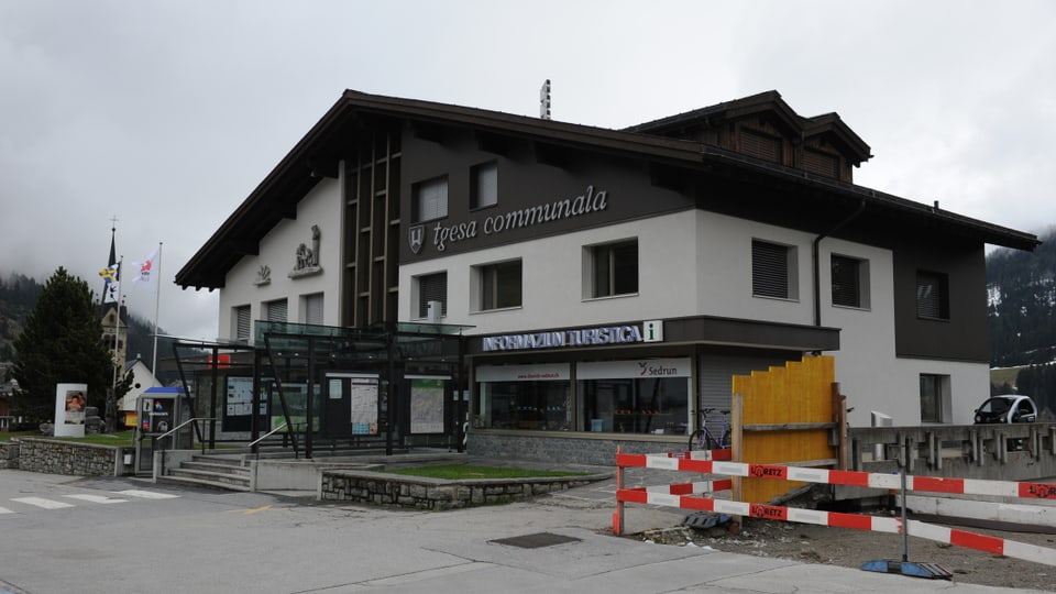 La chasa communala a Sedrun.