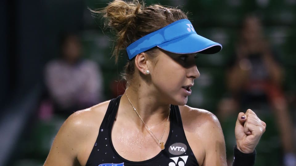 La giugadra da tennis svizra, Belinda Bencic.