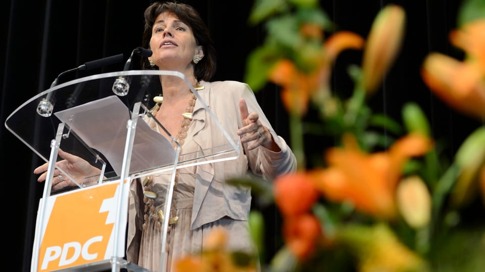 La cussegliera federala Doris Leuthard. 