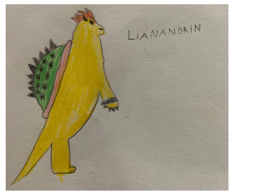 Il maletg da Lianandrin Kinderzeichnung