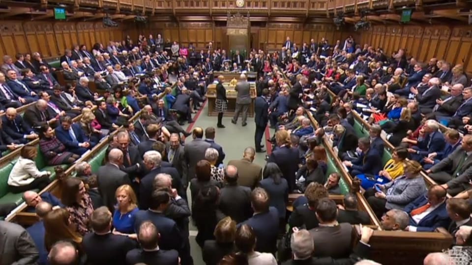 Impressiun or dal parlament da la Gronda Britannia.