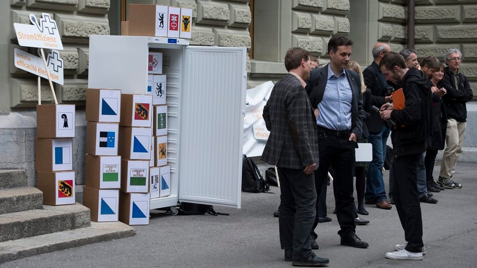 Il 2013 è l'iniziativa vegnida inoltrada a Berna.