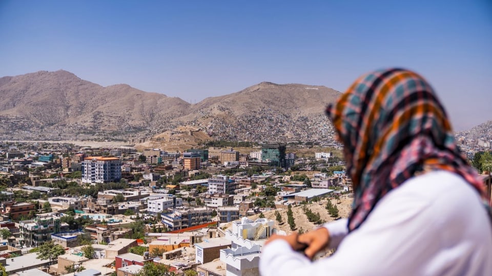 Vista sur Kabul