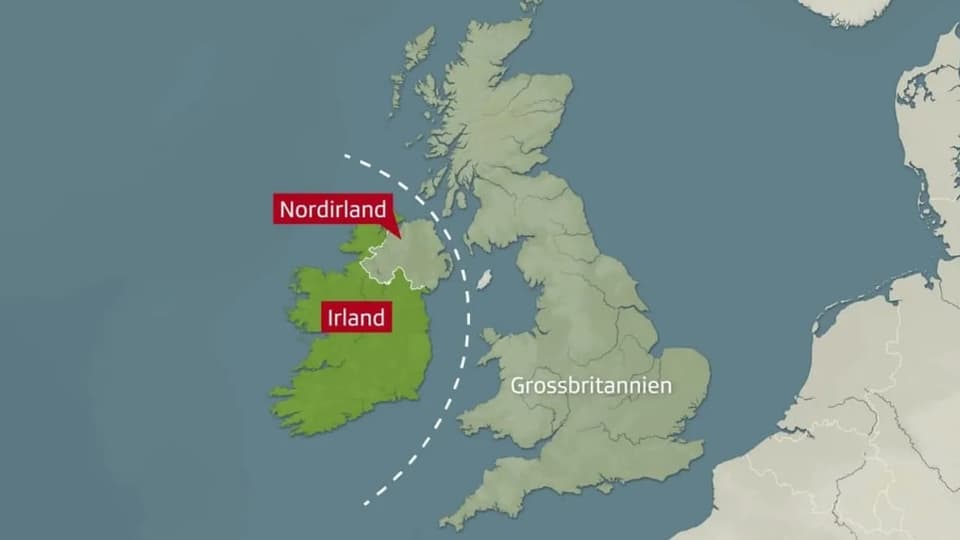 Charta da l'Irlanda e la Gronda Britannia, en connex cun il Brexit.