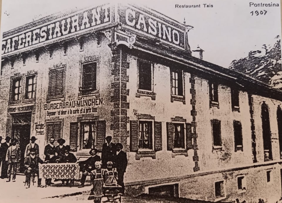 Das ehemalige Restaurant Tais mit Casino in Pontresina wurde zum neuen Zuhause der Kirche San Spiert.